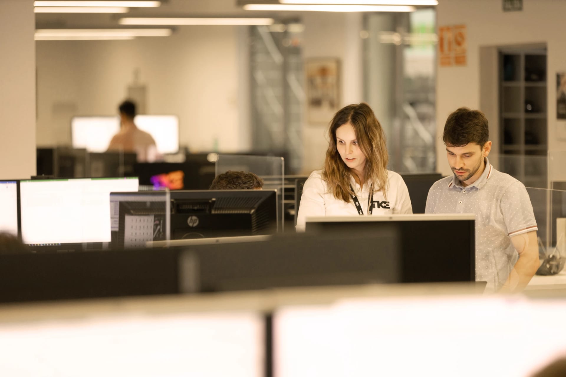 TK Elevator Digital- und Tech-Team bei der Arbeit